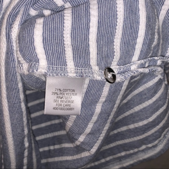 Croft&Borrow Stripped 3/4 Sleeve Top Size Large - Picture 5 of 5